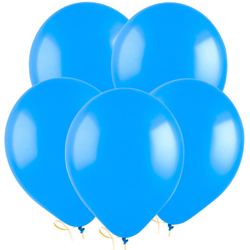 Шар латексный Пастель Синий 35 см