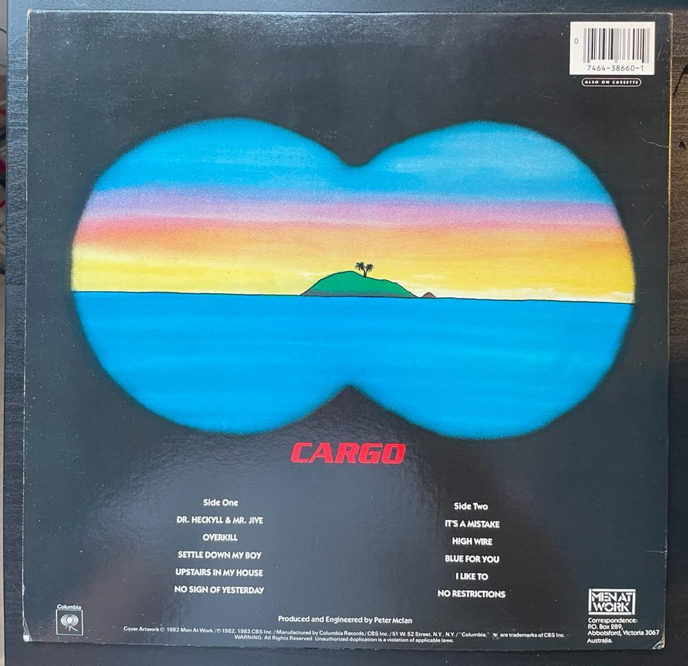 Men At Work - Cargo (США 1983г.)