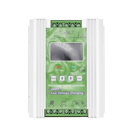 Гибридный Контроллер заряда MPPT JW 24/48V 1000W-Wind 1000W-Solar, фото №784056794