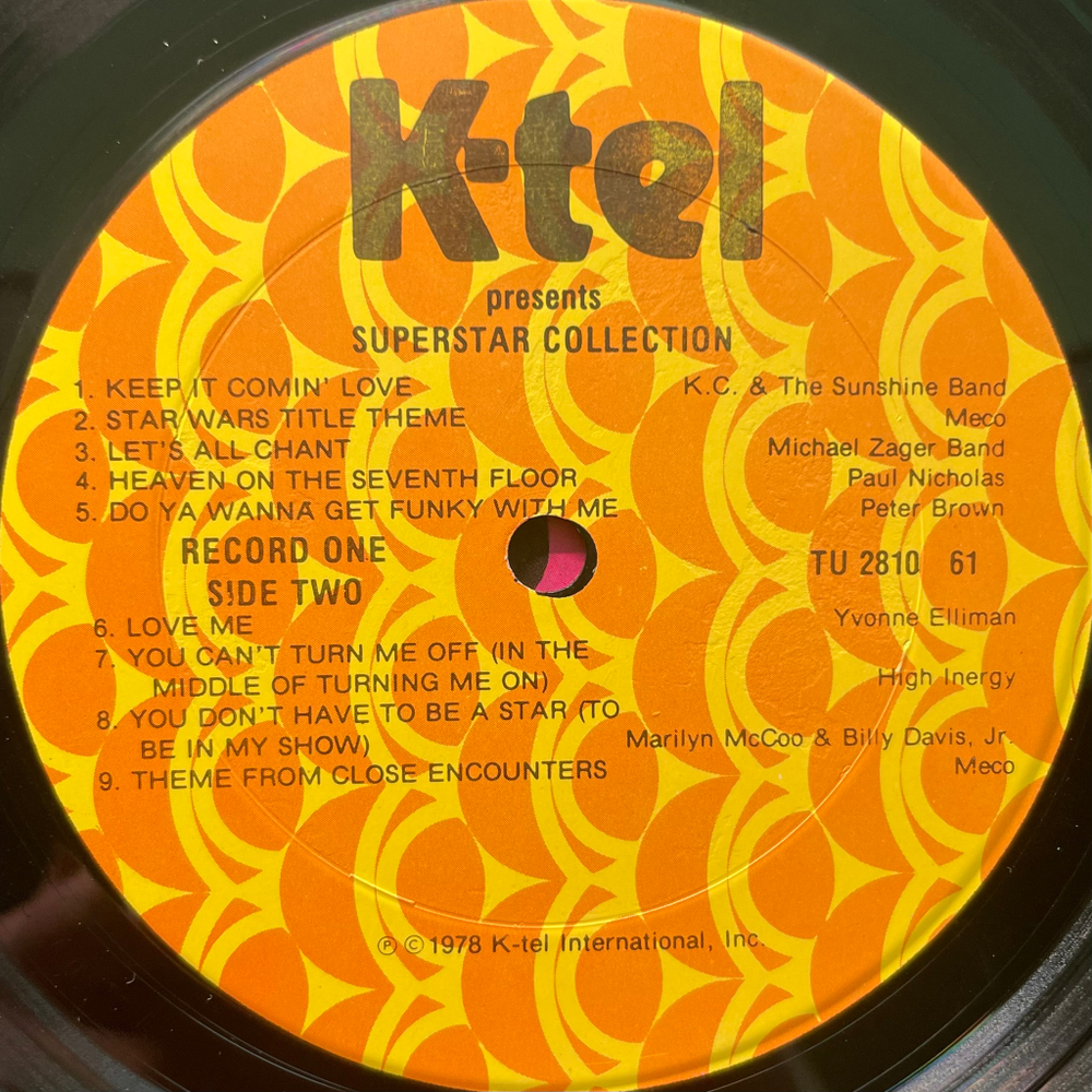 Сборник Super Star Collection 2LP (США 1978г.)