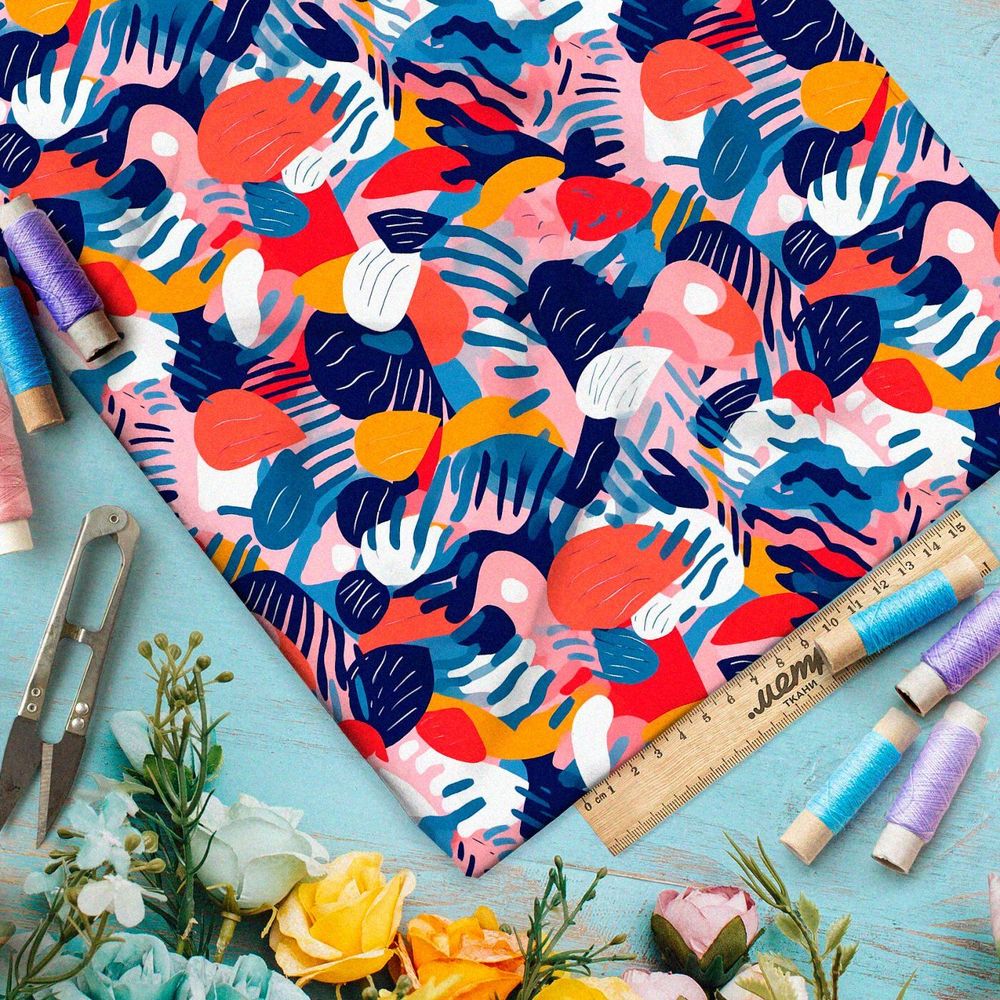 Ткань премиум мембрана водоворот чувств