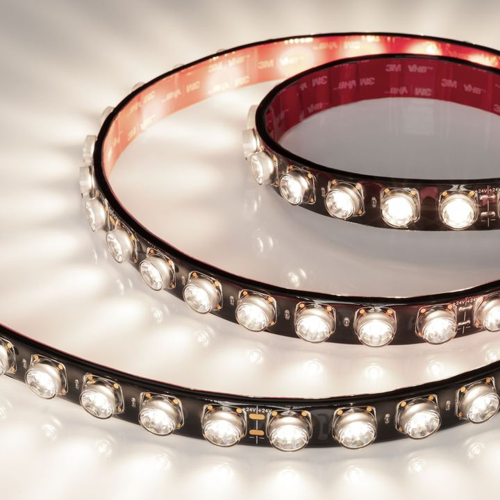 Светодиодная лента герметичная FLT-PS-A42-BLACK-23mm 24V Day4000 (21 W/m, IP67, 15deg, 5m) Arlight 049312