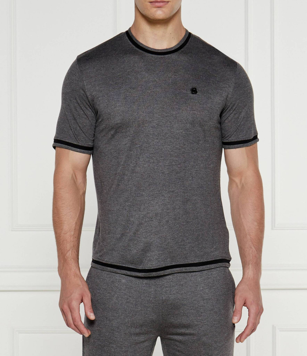 Вверх от пижамы BOSS BLACK - пепельный(50522200)