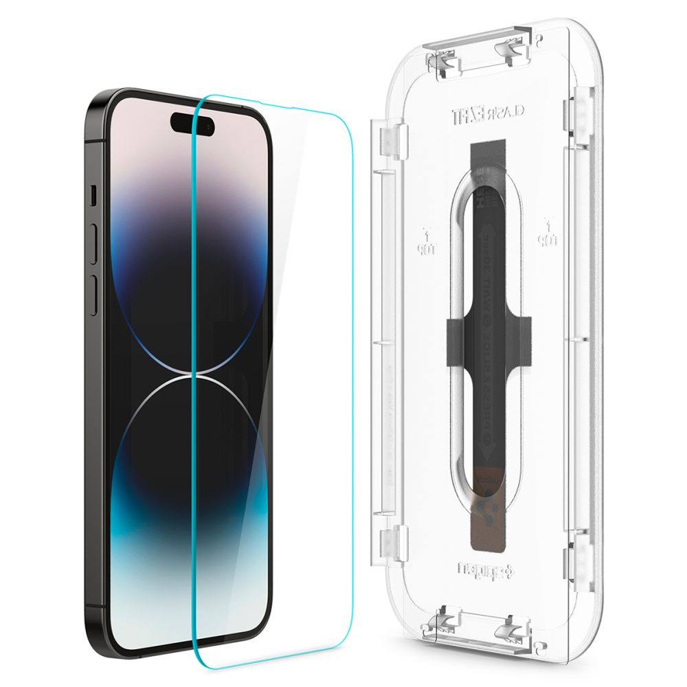 Стекло Spigen GLAS.TR ”EZ FIT” 2-PACK iPhone 14 PRO MAX CLEAR