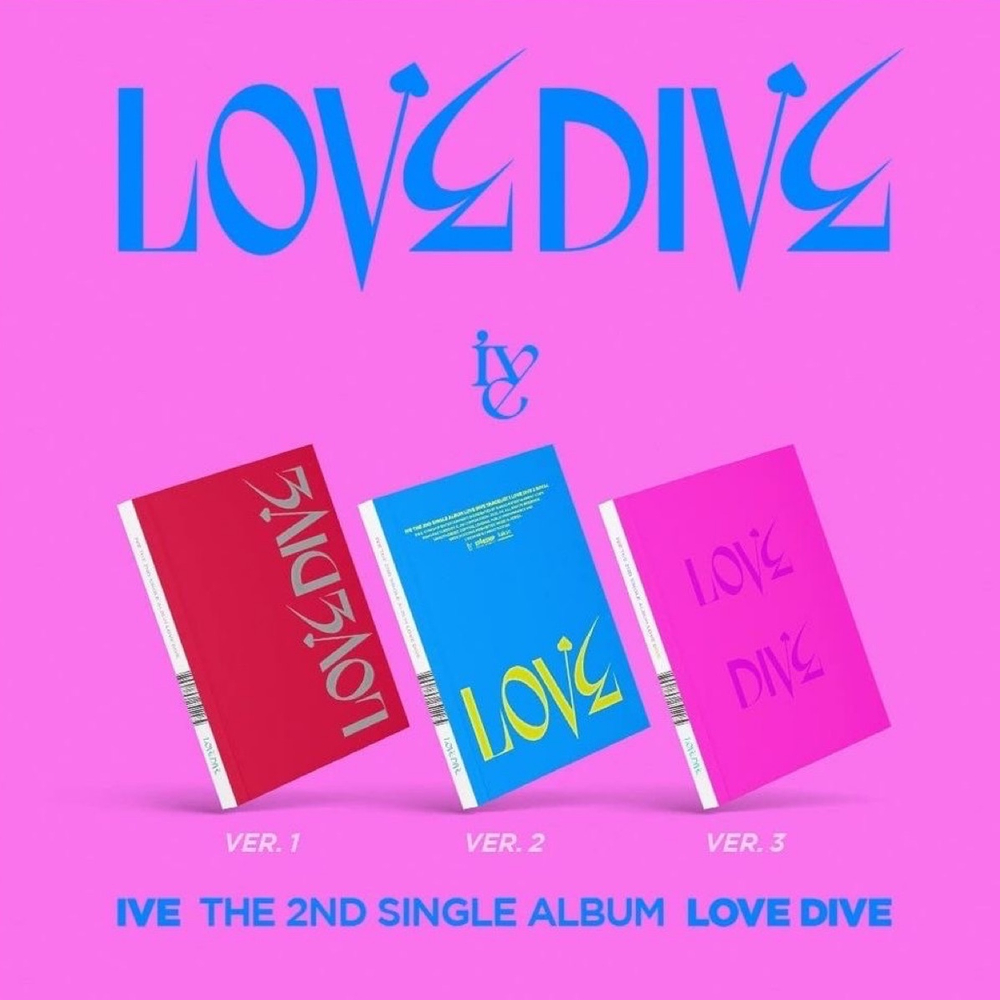 Альбом IVE - LOVE DIVE (2nd Single Album)