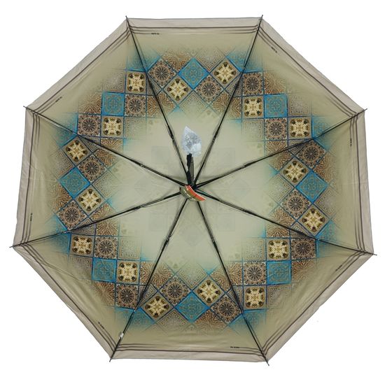 Зонт с серебристым куполом Рисунок внутри 3855-D-05