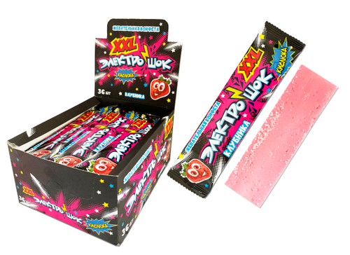 Жев. конф. "Электрошок XXL" клубн. 12*36шт 25г