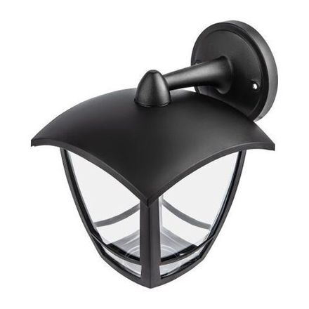 Светильник светодиодный садово-парковый ДБУ 07-8-002 Дели 2 8Вт 3000К IP44 4 гранный настенный черн. Эра Б0064297