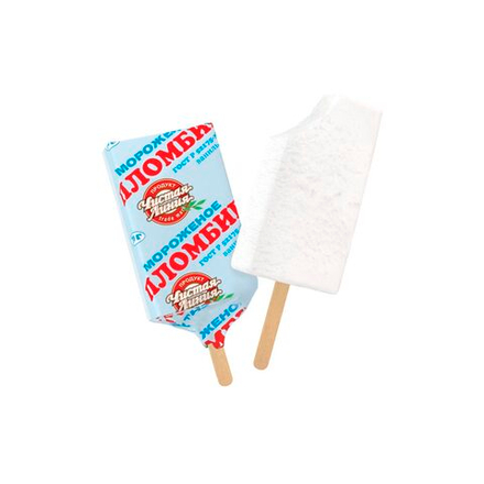Мороженое эскимо пломбир ВАНИЛЬНЫЙ (пергамент) 70гр.