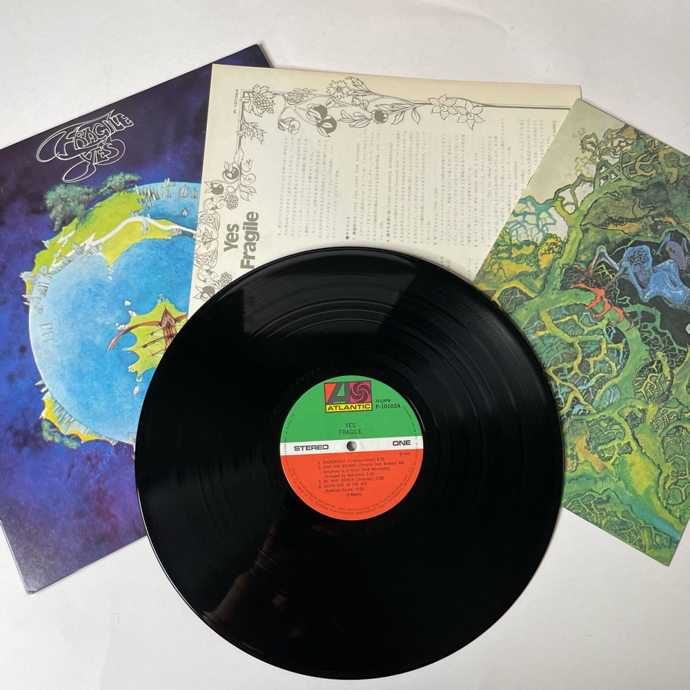 Винтажная виниловая пластинка LP Yes Fragile (Japan 1976) (No Obi) We Have Heaven