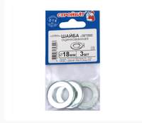 Шайба DIN 125A 18мм (белый цинк 3 шт) 060341