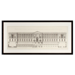 Постер Prints La Façade Du Louvre set of 2 арт.106540