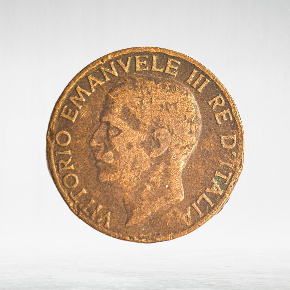 Italy 5 Centesimi 1926 R "Victor Emmanuel III", VF