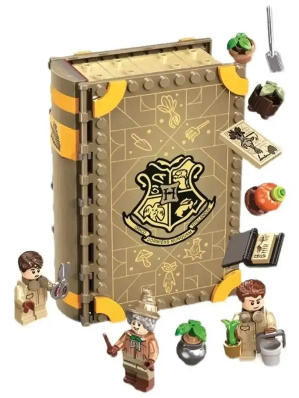 Конструктор Гарри Поттер "Урок травологии" 249 деталей 60008