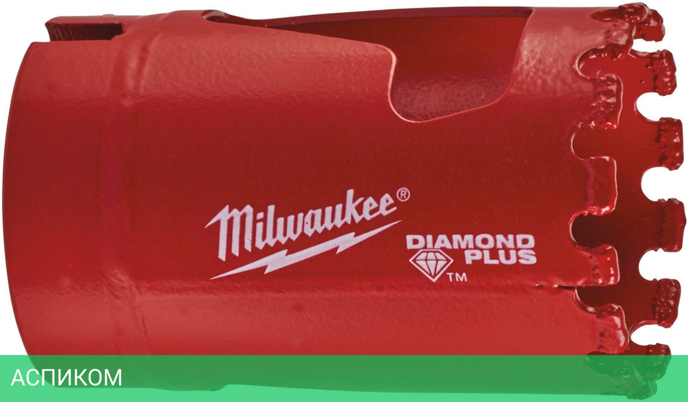 Коронка Milwaukee Diamond Plus 32мм 5/8"x18 (49565620)