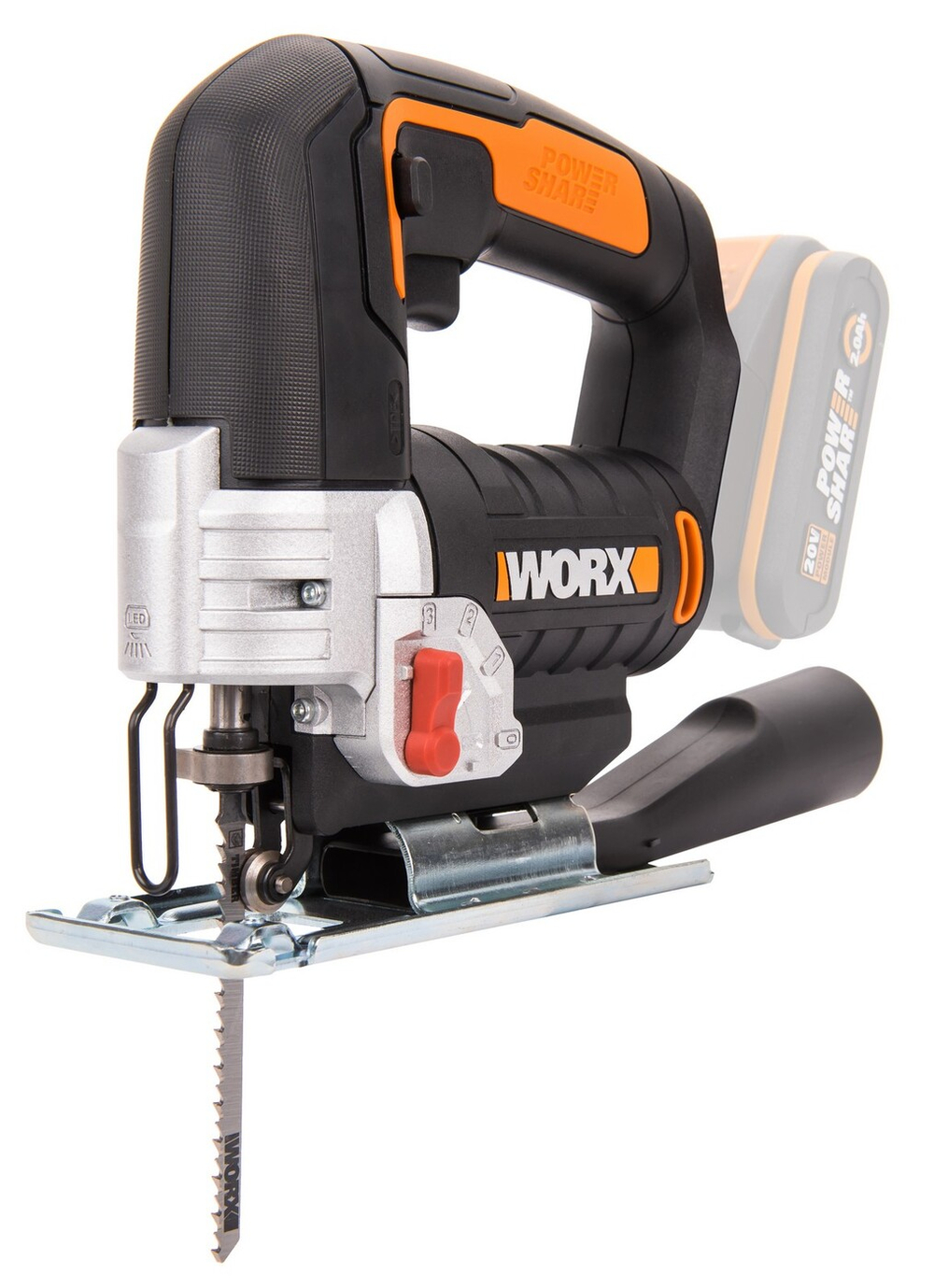 Лобзик аккумуляторный WORX WX543.9