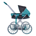 Коляска для куклы лежачая, пакет LM936-15