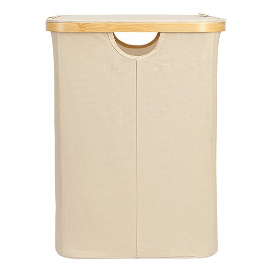 Корзина для белья neat mid, 40x33x43 см, молочная