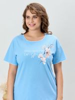 Пижама Узор-2 Виотекс ГОЛУБОЙ