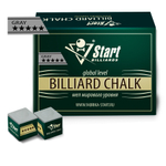 Мел Start Billiards 5 звезд серый (144 шт)