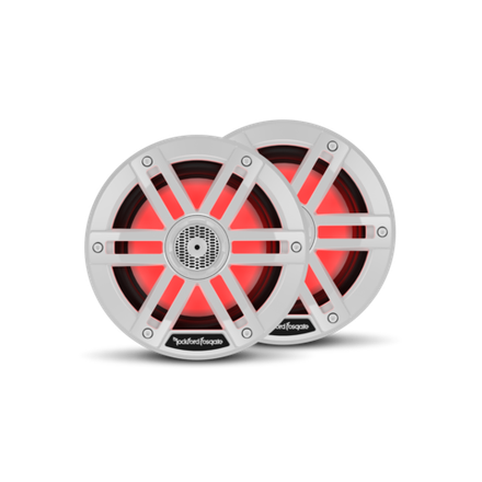 Влагозащищенные динамики 6" Rockford Fosgate M1-6 белые (75Вт/300Вт max)