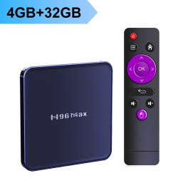 H96 MAX V12 Smart TV Box Android 12 4 ГБ 64 ГБ 32 ГБ Rockchip RK3318 Поддержка 1080p 4K