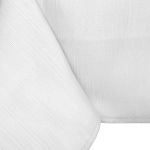 Скатерть 147*183 см «HOME», водоотталкивающая, цвет белый