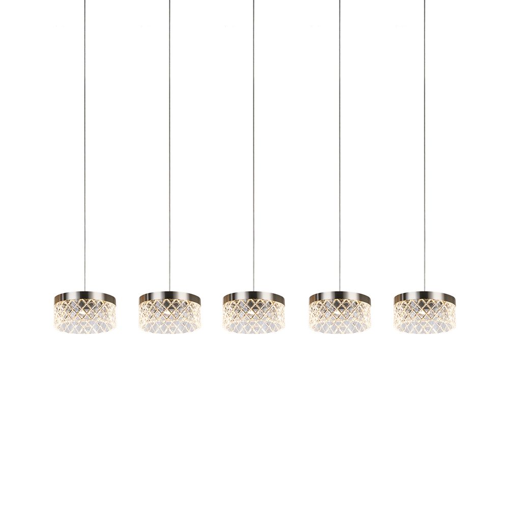 Подвесной светильник MD21020075-5B satin nickel