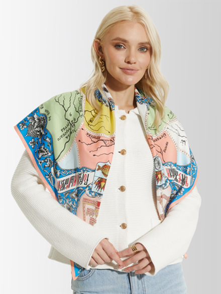 Платок «Карты Ремезова»