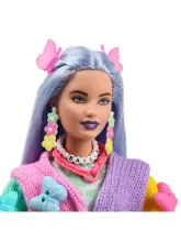 Кукла Барби Экстра с лавандовыми волосами HKP95