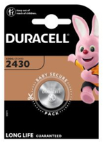 Батарейка, элемент питания   Duracell CR 2430 BL1 3V