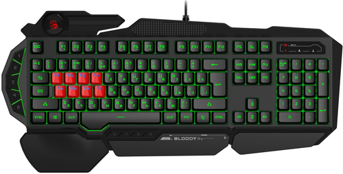 Клавиатура A4Tech Bloody B318 USB черный