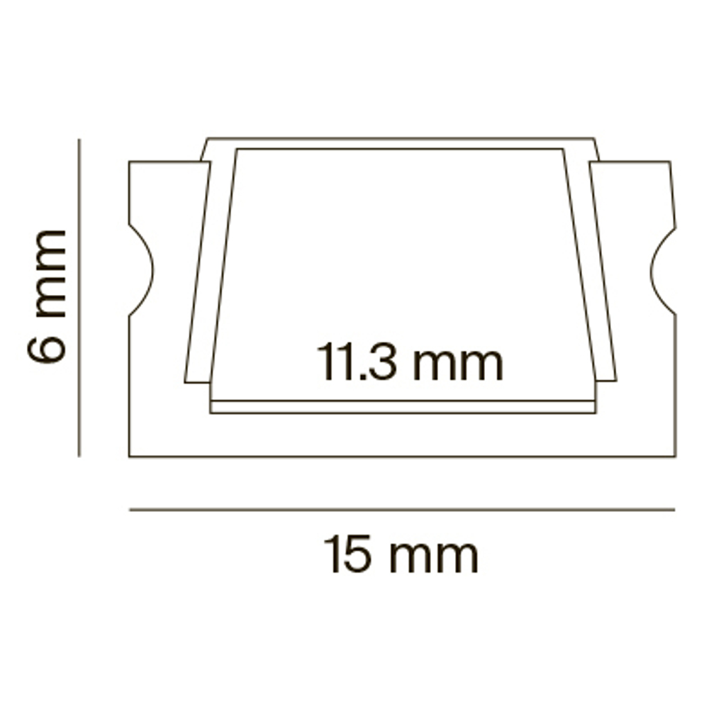 Профиль Led Strip ALM001S-2M