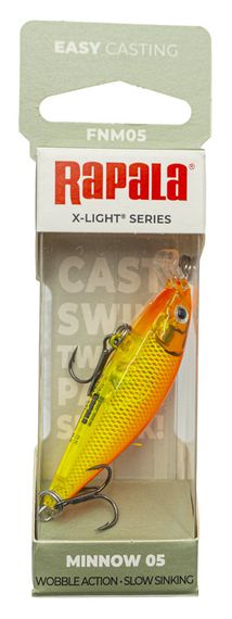 Воблер RAPALA X-Light Minnow 05 /GFR