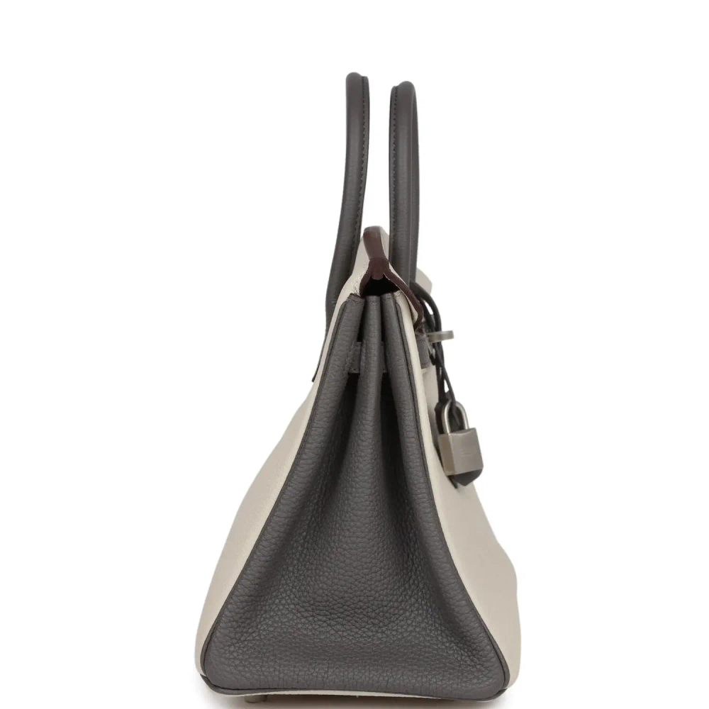 Сумка из коллекции Z с матовой палладиевой фурнитурой Hermès Special Order Birki