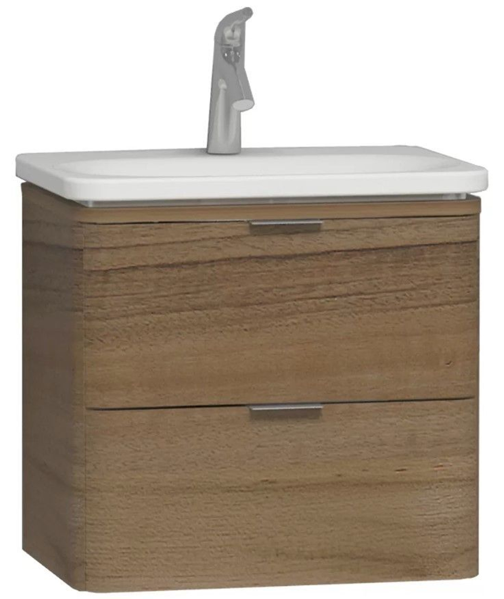Тумба с раковиной VitrA Nest Trendy 60, 2 ящика