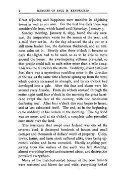 Memoirs of Paul Henry Kendricken | Kendricken Paul Henry