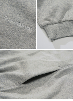 Monterest Outdoor Retro Loose-Fit Polo Gray