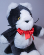 Кот Кузя (темный графит)