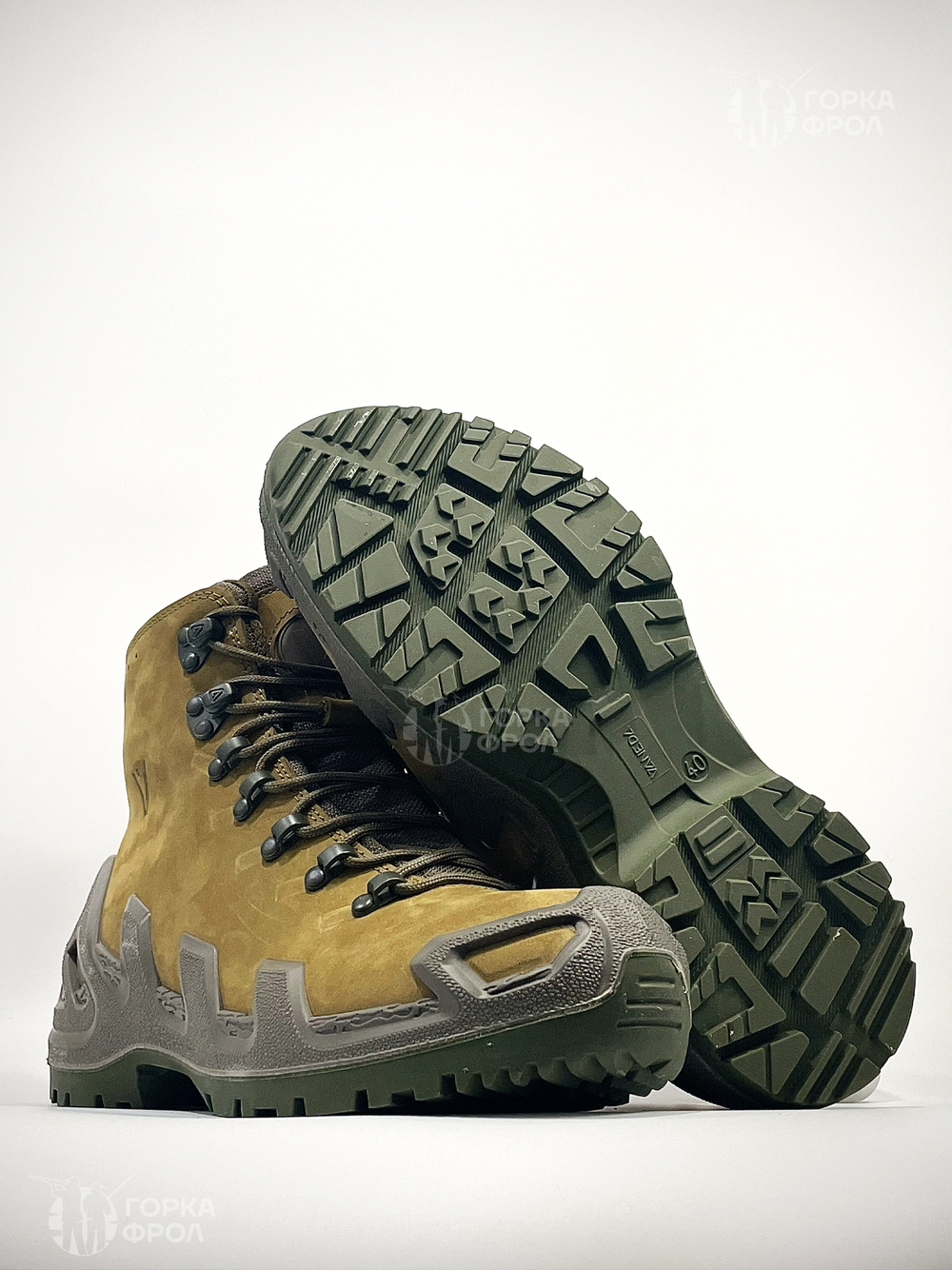 Ботинки тактические Vaneda V-Clutch Pro Нубук Средние хаки