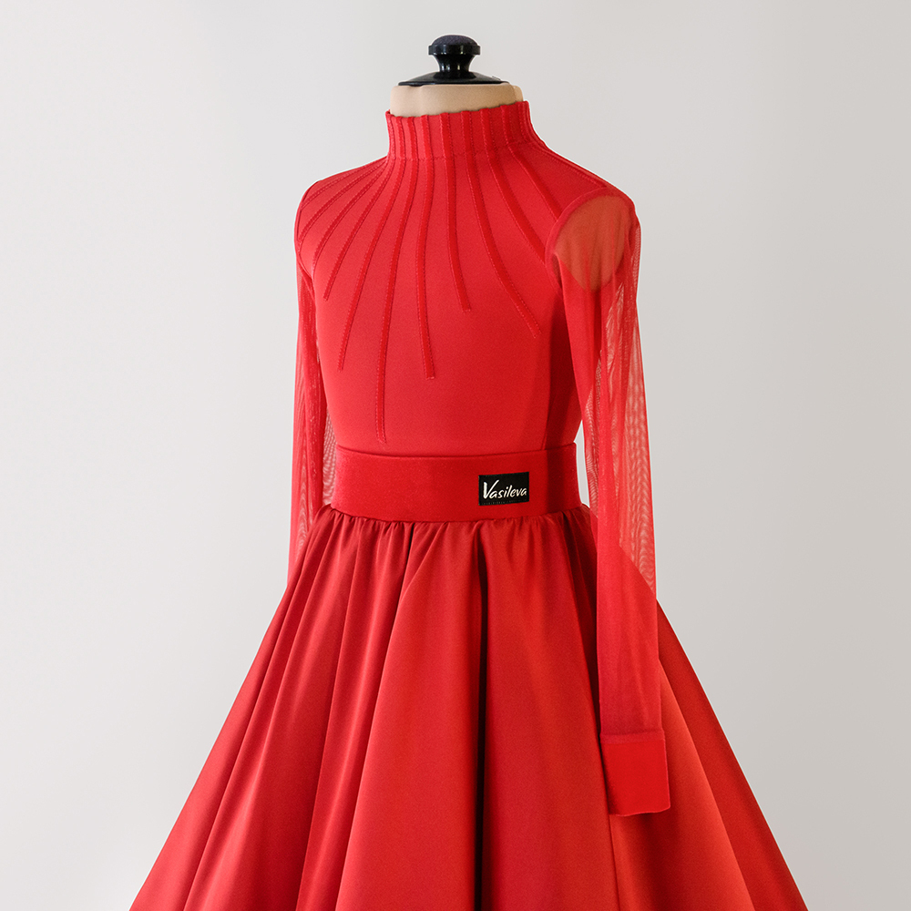 модные платья для бальных танцев