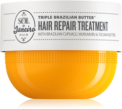 Sol de Janeiro Triple Brazilian Butter Hair Repair Treatment - интенсивно увлажняющая и питательная маска для сухих и поврежденных волос /   238  ml  / GTIN 810912032507