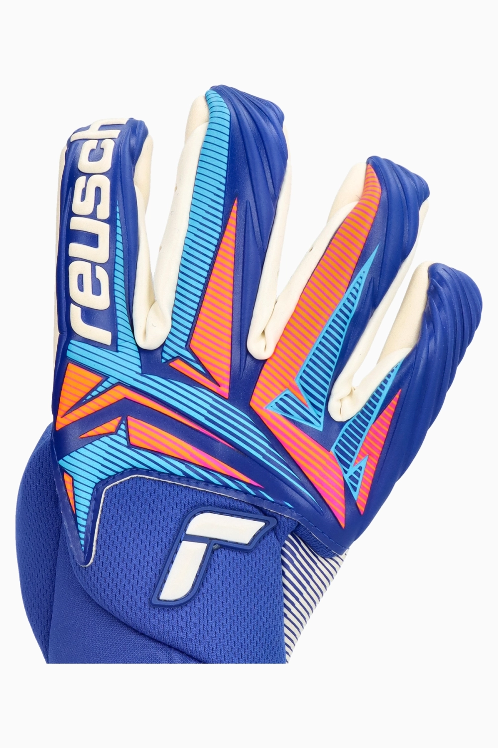 Вратарские перчатки Reusch Attrakt Gold X Guardian - синий