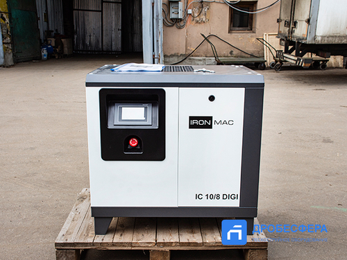 Винтовой компрессор IC 10/8 DIGI IRONMAC арт. КА 437269