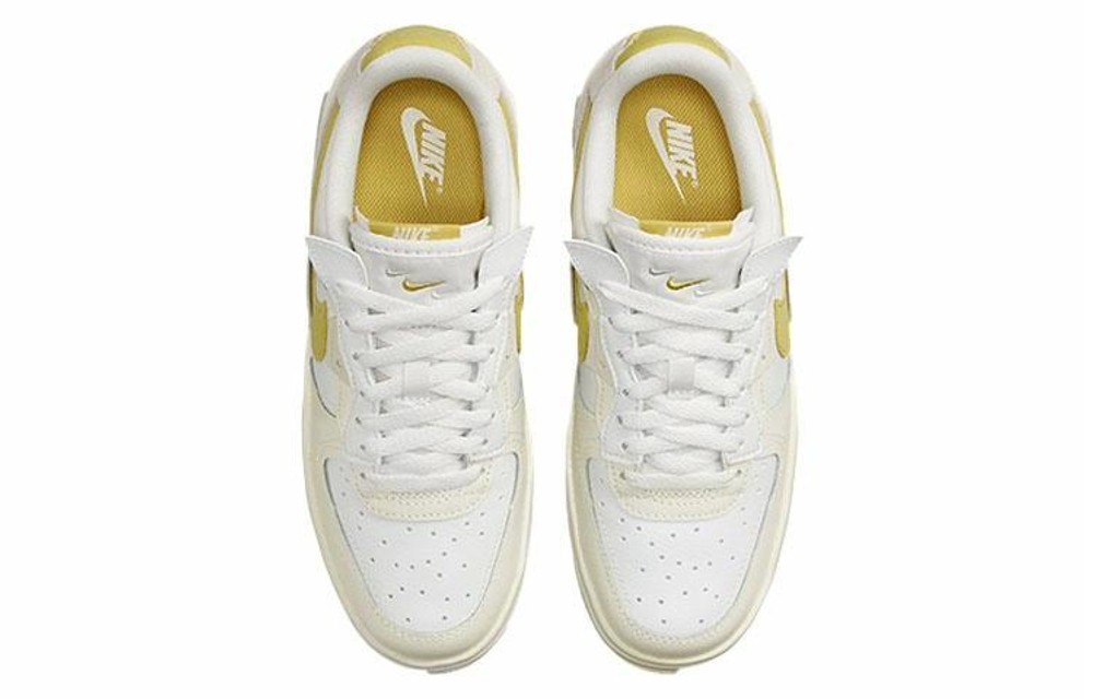Кроссовки Nike Air Force 1 Fontanka "Lemon" (Женская размерная сетка)