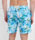 Шорты для плавания SWIMWEAR MEDIUM HAWAII Guess Underwear - голубой(F3GT19 WO07G)