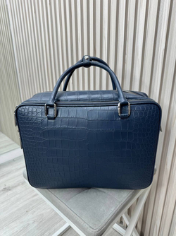 Портфель Stefano Ricci из кожи крокодила