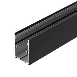 Профиль LINE-5075-HONEYCOMB-2000 BLACK (Arlight, Алюминий) 044874