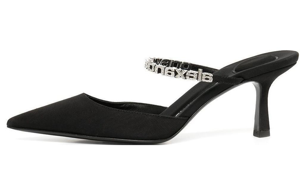 Alexander wang Alexander wang dew heel Pointed fashion Sandals Women's black