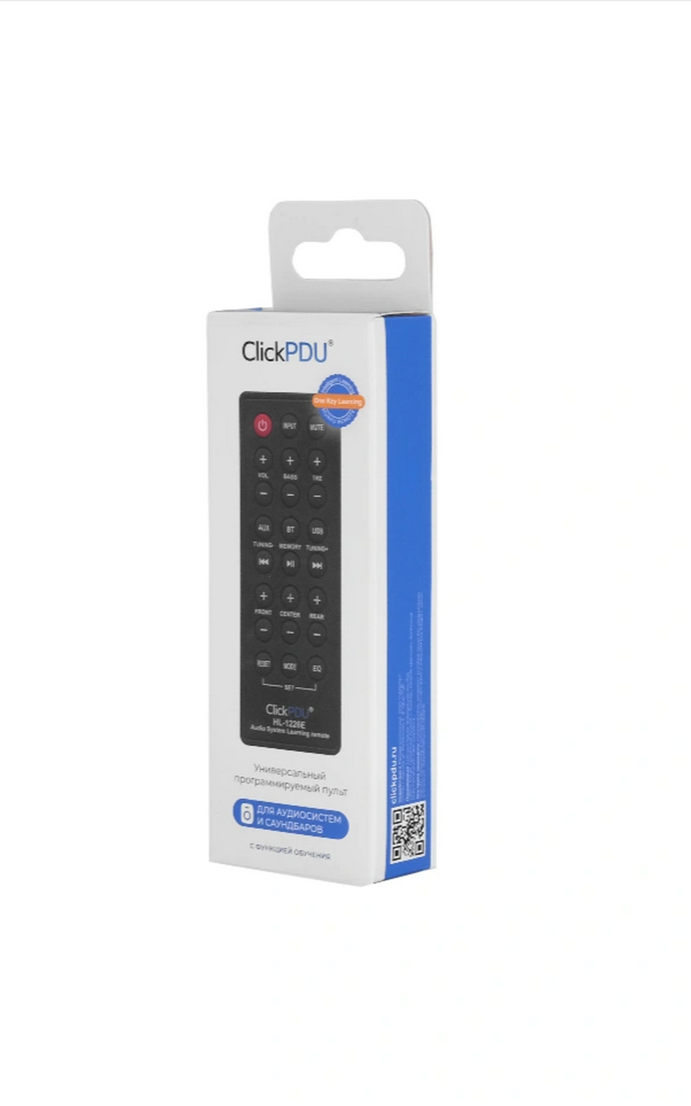 Пульт обучаемый для саундбаров, аудиосистем и колонок HL-1226E CLICKPDU